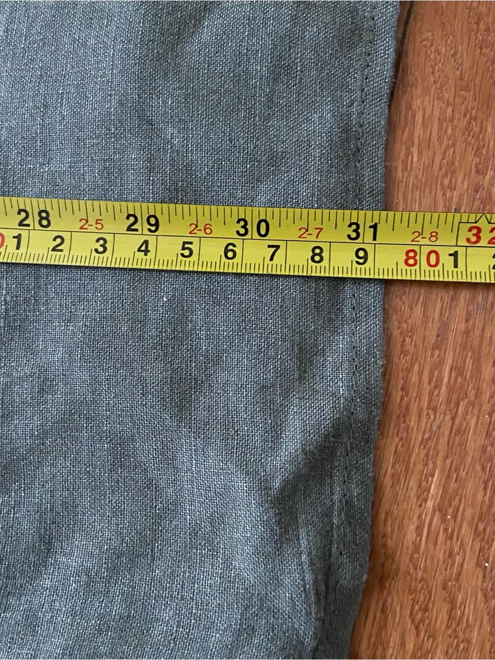 Banana Republic Linen Button Down Shirt XL Olive Green Long Sleeve BR Monogram